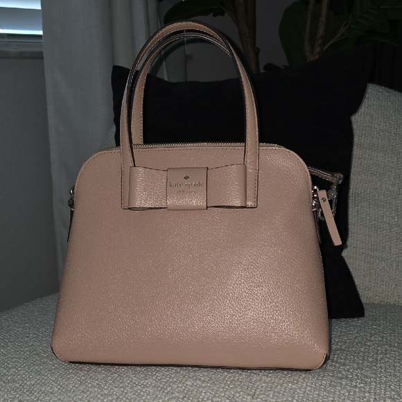 kate spade Handbags - Kate Spade Blush Pink Bow Satchel